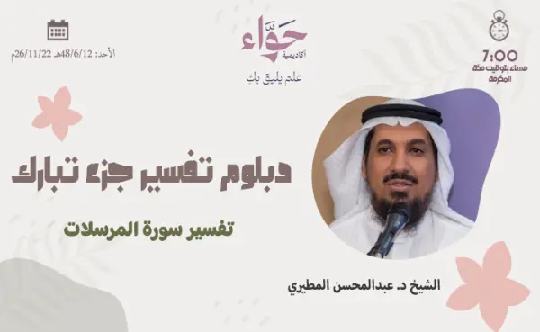 تفسير سورة المرسلات